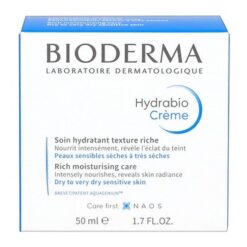 Bioderma Hydrabio Creme, eine tiefe Feuchtigkeitscreme mit reichhaltiger Textur, 50 ml