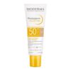 Bioderma Photoderm Aquafluide SPF 50+, ultraleichtes Sonnenschutzfluid, heller Farbton, 40 ml