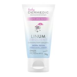 Dermedic Emolient Linum Baby, schützende Spezialcreme SPF 15, 50 g