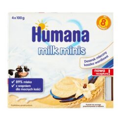 Humana Milch Minis Dessert, Vanillebrei, 8 m+, 4 x 100 g