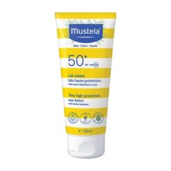 Mustela Bebe Enfant, Sonnenmilch, sehr hoher Schutz, SPF50+, 100 ml