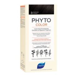 Phyto Color, Haarfärbemittel, 3 Dunkelkastanie, 1 Packung