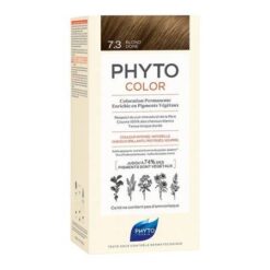 Phyto Color, Haarfarbe, 7,3 Goldblond, 1 Packung