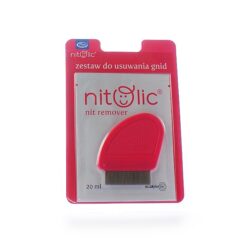 Pipi Nitolic, Set zum Entfernen von Nissen (20 ml Sachet + Kamm)