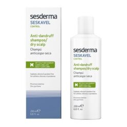 Sesderma Seskavel, Anti-Schuppen-Shampoo für trockene Schuppen, 200 ml