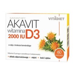 Akavit Vitamin D3 2000 IE, Kapseln, 60 Stk.