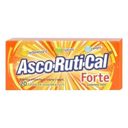 AscoRutiCal Forte, Dragees, 20 Stk.