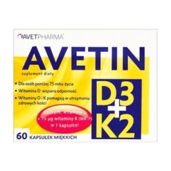 Avetin D3 + K2, Weichkapseln, 60 Stk.