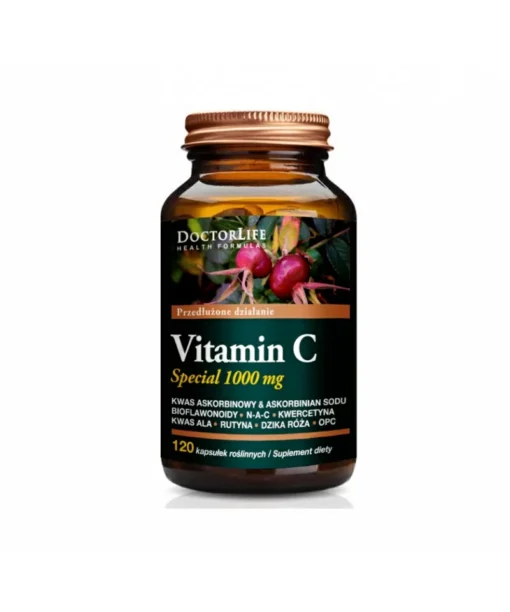 DoctorLife Vitamin C, Kapseln, 120 Stk.