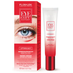 FlosLek Laboratorium, Eye Care Expert, Lifting-Augencreme mit dermaler Reparatur, 15 ml