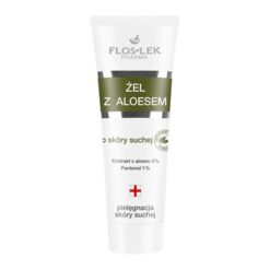 FlosLek Pharma, Gel mit Aloe Vera für trockene Haut, 50 ml