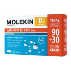 Molekin D3, 2000 IE, Dragees, 120 Stk.