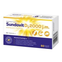 Sundovit D3-2000 IE, Weichkapseln, 60 Stk.