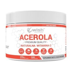 Wish Acerola Natural Vitamin C, Pulver, 250 g