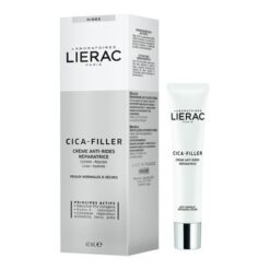 Lierac Cica-Filler, regenerierende Anti-Falten-Creme für normale und trockene Haut, 40 ml