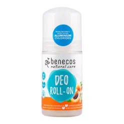 Benecos Natural, Aprikose und Holunderblüten Deo Roll-on, 50 ml