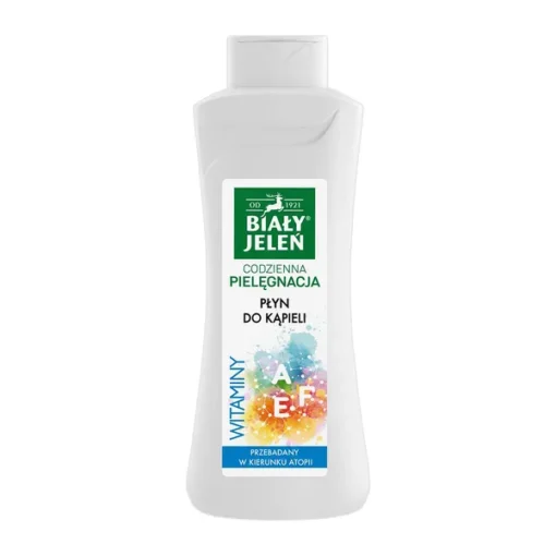 Biały Jeleń, Badelotion mit den Vitaminen A, E, F, 750 ml