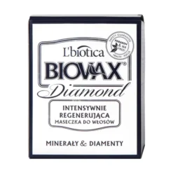 Biovax Glamour Diamond, Minerals & Diamonds, intensiv regenerierende Haarmaske, 125 ml