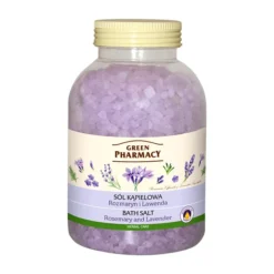 Green Pharmacy, Badesalz, Rosmarin, Lavendel, 1300 g