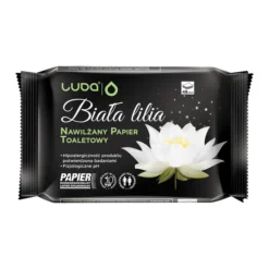 Luba, feuchtigkeitsspendendes Erwachsenen-Toilettenpapier White Lily, 48 Stk