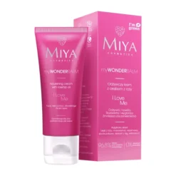 Miya myWONDERBALM I Love Me, pflegende Gesichtscreme mit Rosenöl, 75 ml