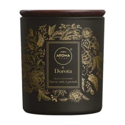 Aroma Home & Dorota Schwarze Rose mit Patschuli Kerze, 150 g