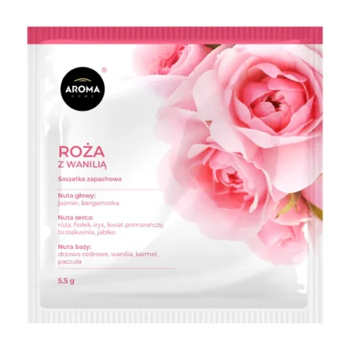 Aroma Home Rose mit Vanilleduft Sachet, 5,5 g