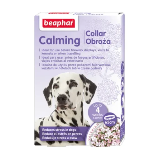 Beaphar Calming Collar, Entspannungshalsband für Hunde, 65 cm, 1 Stk.