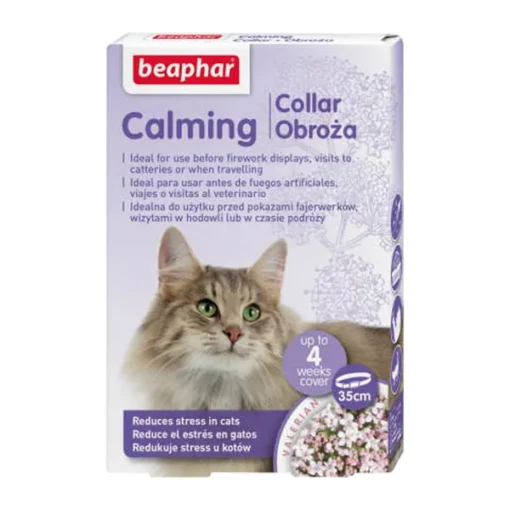 Beaphar Calming Collar, Entspannungshalsband für eine Katze, 1 Stk.