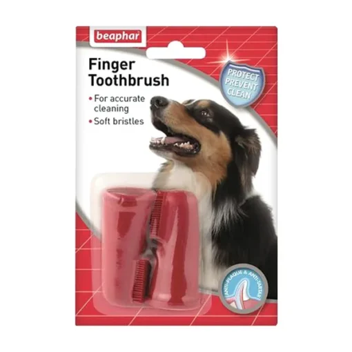 Beaphar Fingerzahnbürste, Fingerzahnbürste, 2 Stk.