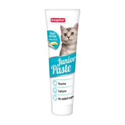 Beaphar Junior Paste duo-active Cat, Vitaminpaste für Kätzchen, Paste, 100 g