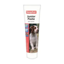 Beaphar Junior Paste duo-active Dog, Vitaminpaste für Welpen, Paste, 100 g