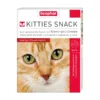 Beaphar Kitties Snack, Leckerli für Katzen mit Nierenproblemen, Käse, Tabletten, 75 Stk.