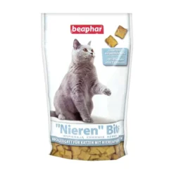 Beaphar Nieren Bits, Leckerli für Katzen, unterstützt die Nierenfunktion, 150 g