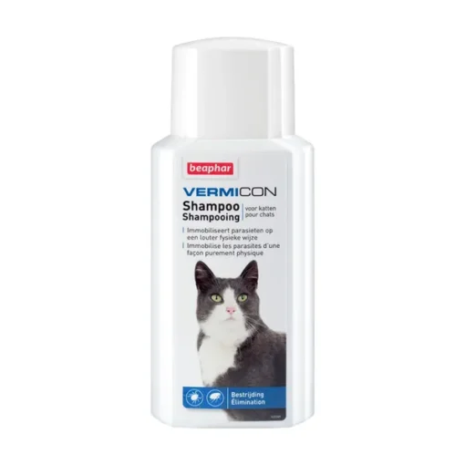 Beaphar, Vermicon Flohshampoo für Katzen, 200 ml