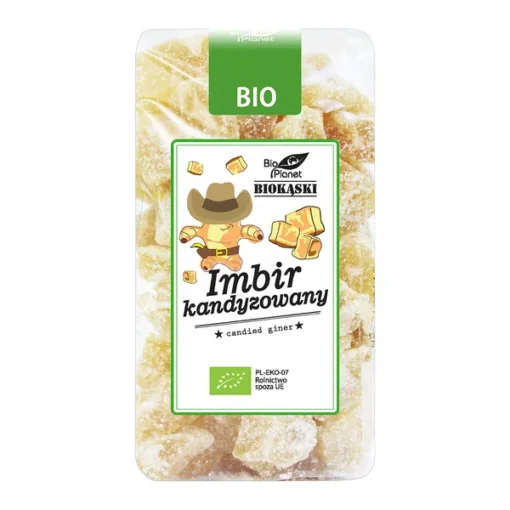 Bio Planet Kandierter Ingwer, BIO, 400 g