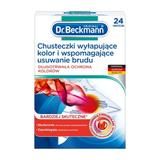 DR. Beckmann, Tücher, die Farbe einfangen und Schmutz entfernen helfen, 24 Stk.