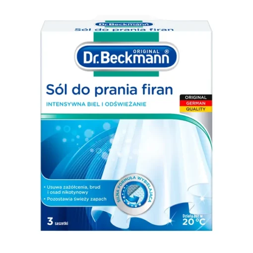 DR. Beckmann Vorhangwaschsalz in Sachets 3 Stk., 40 g