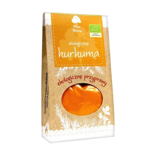 Dary Natury, Kurkuma Bio-Gewürze, 50 g