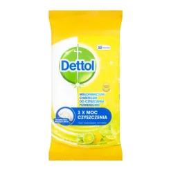 Dettol Flächenreinigungstücher, Limette und Zitrone, 32 Stk.