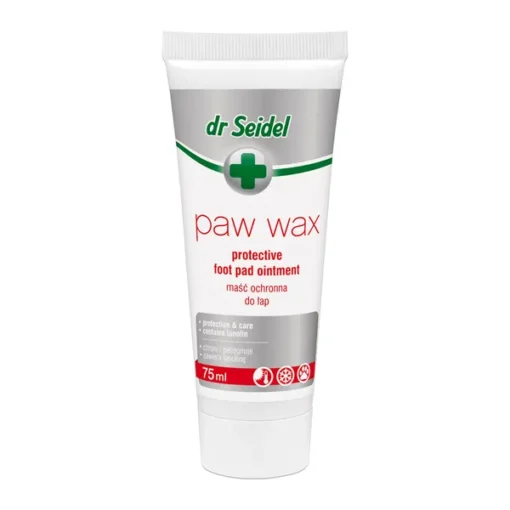 Dr. Seidel Pfotenwachs, schützende Pfotensalbe für Katzen und Hunde, 75 ml