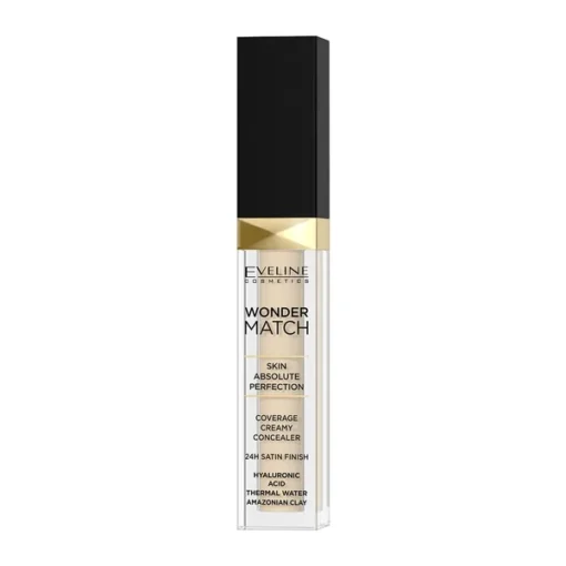 Eveline Cosmetics Wonder Match, Concealer, Nr. 01 Light, 7 ml