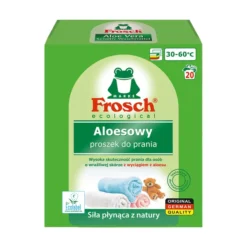 Frosch Aloe-Pulver zum Waschen von Buntwäsche, 1,35 kg