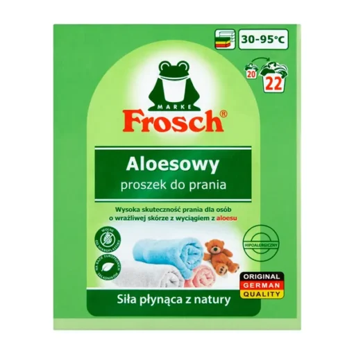 Frosch, Waschpulver, Aloe Vera, 1,45 kg