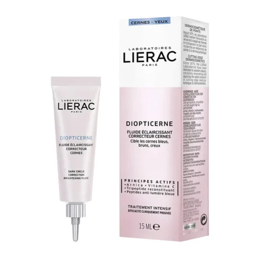 Lierac Diopticerne, aufhellende Emulsion zur Korrektur dunkler Augenringe, 15 ml