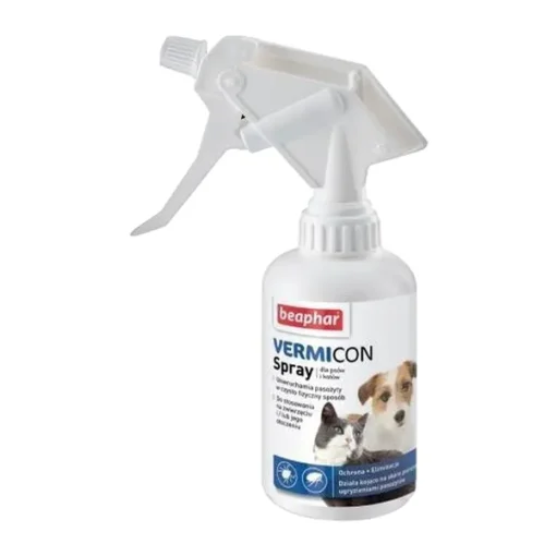 Vermicon Spray gegen Parasiten für Hunde und Katzen, 250 ml