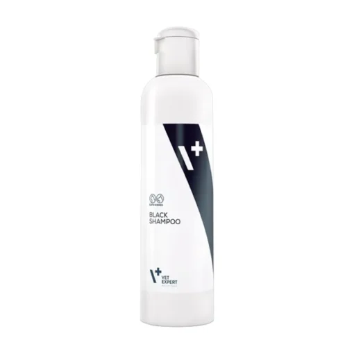 Vet Expert, Black Shampoo, Shampoo für Hunde und Katzen mit dunklem Haar, 250 ml