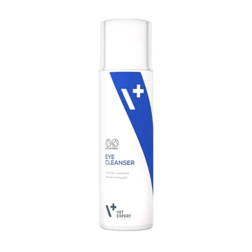 Vet Expert Eye Cleanser, Augenpflegepräparat für weiße Hunde und Katzen, 100 ml