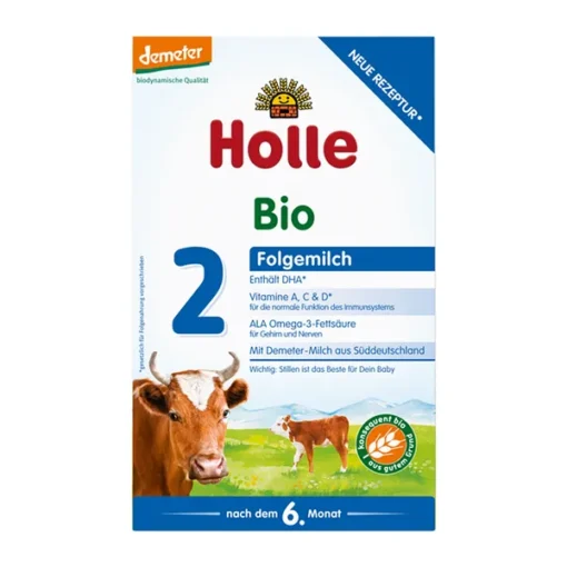 Holle Mleko 2 BIO, Pulver, 6 m+, 600 g