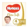 Huggies Elite Soft 4, Windeln (8-14 kg), 33 Stk.